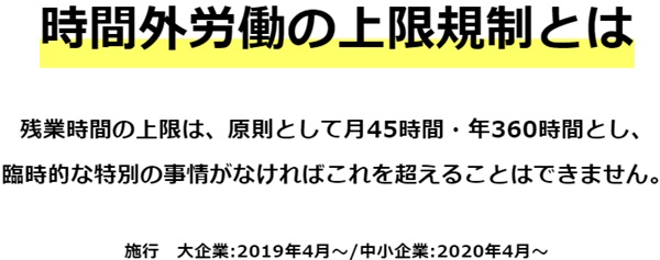 残業について-厚労省